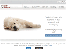 Tablet Screenshot of doggiesparadise.com